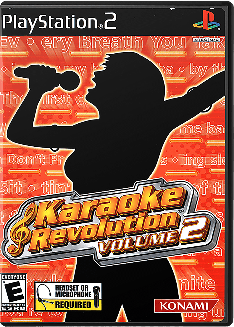 Karaoke Revolution 2 box art for Playstation 2